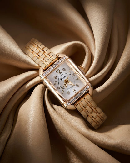 Rafael Quartz Wrist Watch - White Gold
