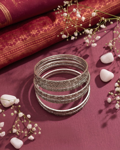 Funky Oxidised Bangle – 12pc