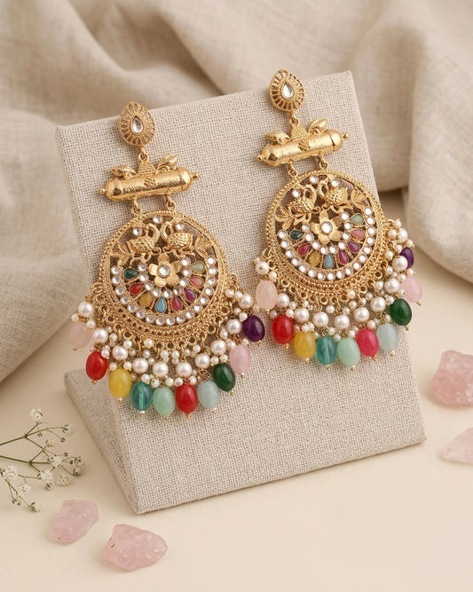 Multi Nushrat Chandbali