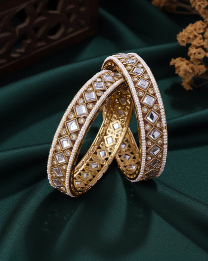 Khanak Kundan Bangle Set of 2