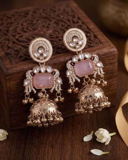 Blush Varisha Kashmiri Look Ghunghru Jhumka Earring