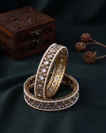 Khanak Kundan Bangle Set of 2