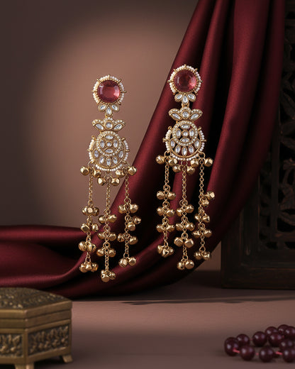 Onion Isharv Kashmiri Look Ghunghru Earring