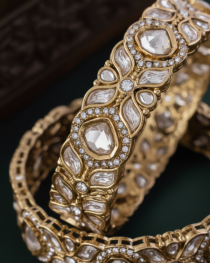 Shuvika Polki Dupe Bangle