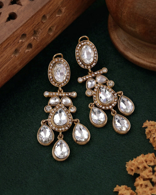 Jane 2.0 Premium Indo Western Earrings