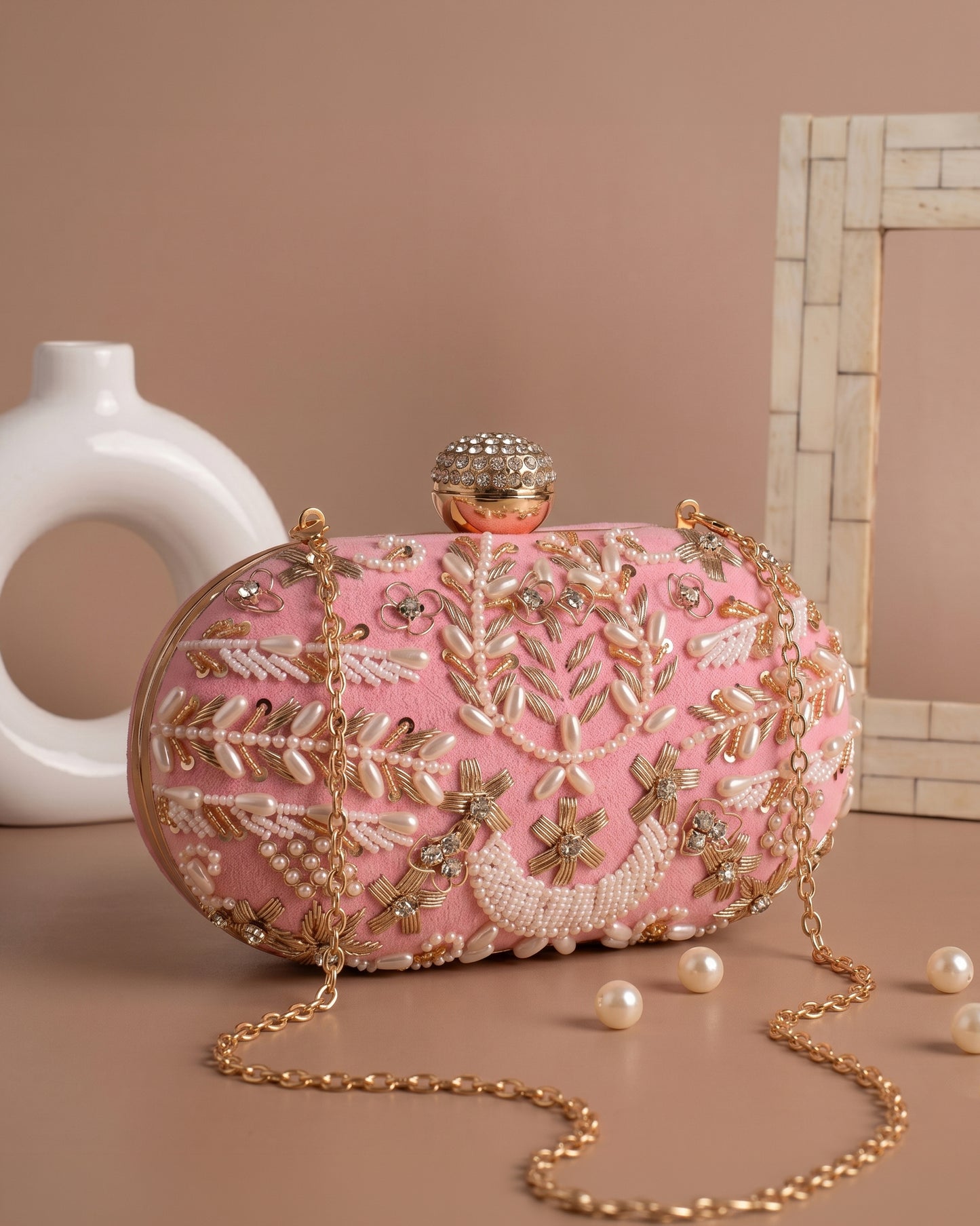 Blush Kanika Bridal Ethnic Clutch