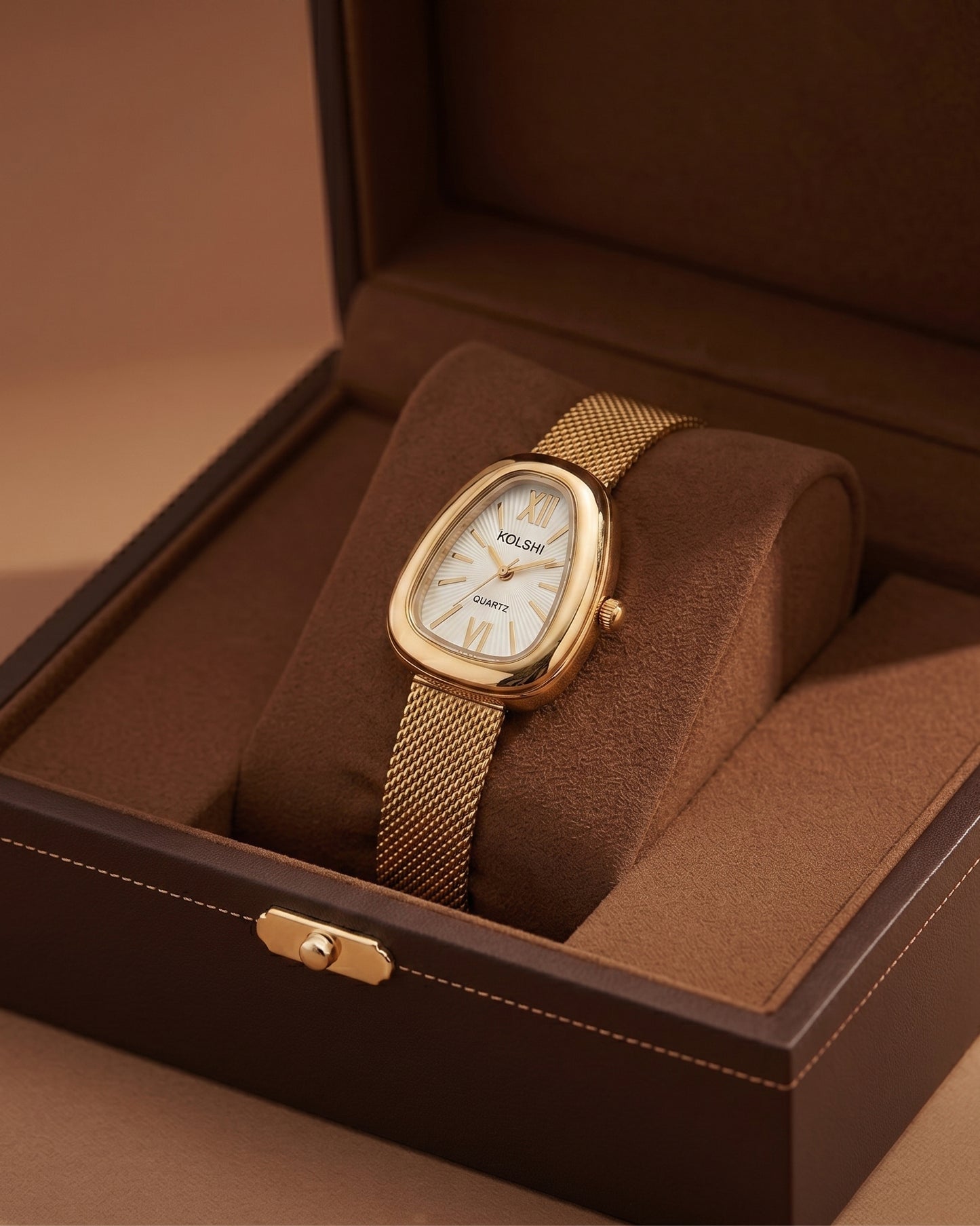 Xander Quartz Wrist Watch - Gold