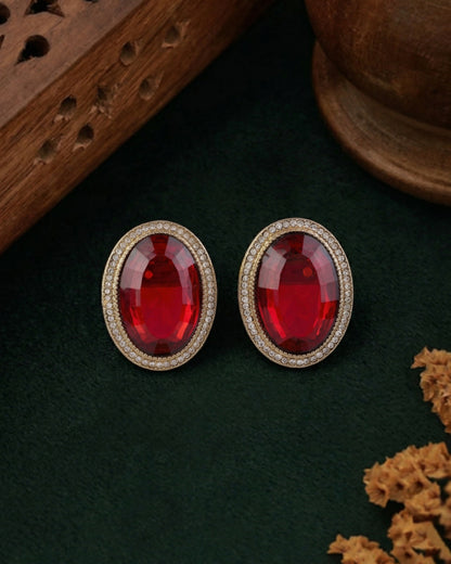 Ruby Vadhava Premium Stud Earring