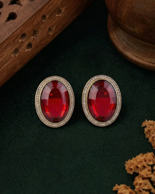 Ruby Vadhava Premium Stud Earring