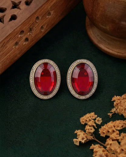 Ruby Vadhava Premium Stud Earring