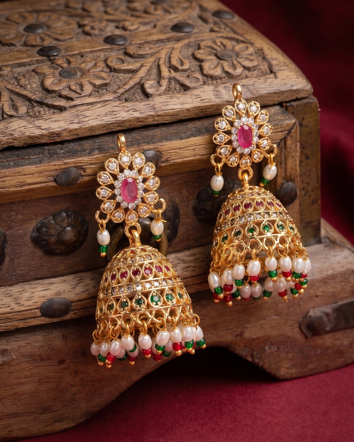 Padma Rajwada lookalike Jhumki Earring