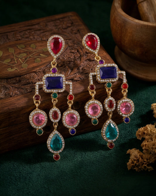 Multi Ananta Designer Earring