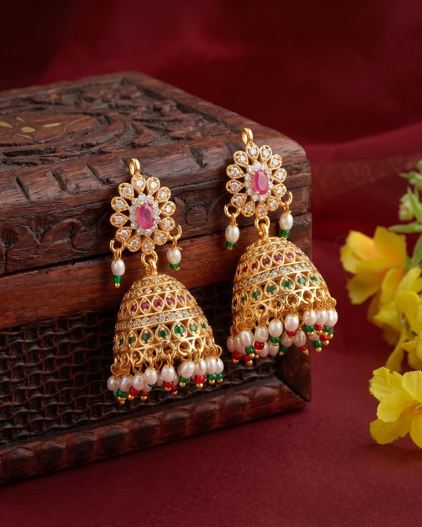 Padma Rajwada lookalike Jhumki Earring