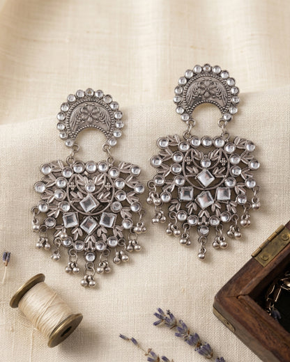 Chandan Oxidised Earring