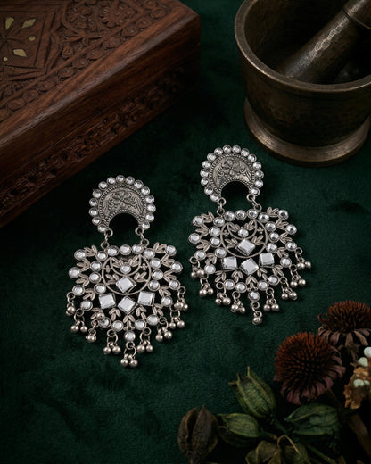 Chandan Oxidised Earring