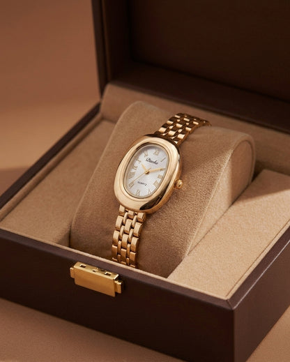 Sebastian Quartz Wrist Watch - White Gold