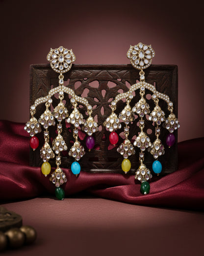 Multi Ahsas Designer Premium Earring
