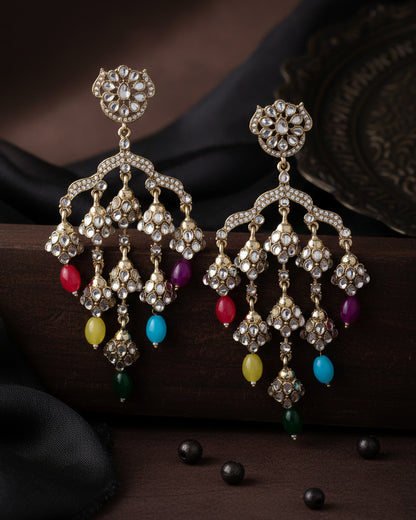 Multi Ahsas Designer Premium Earring
