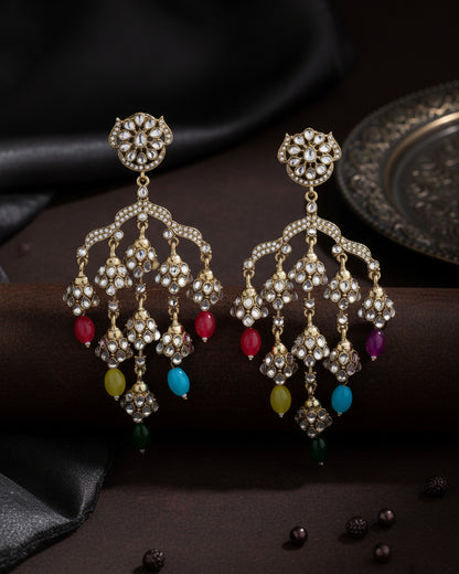 Multi Ahsas Designer Premium Earring