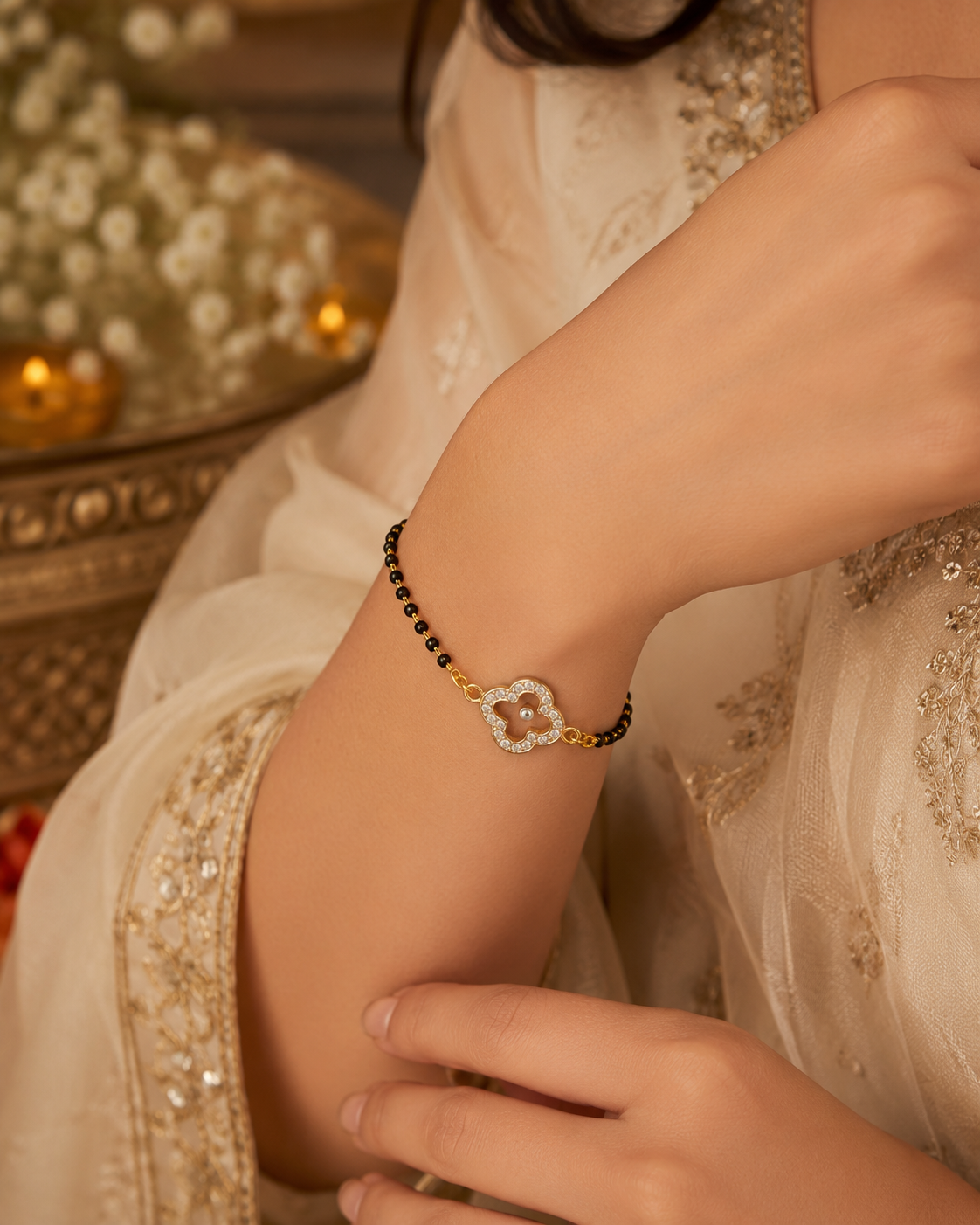 Ritharvya Evil Eye Hand Mangalsutra