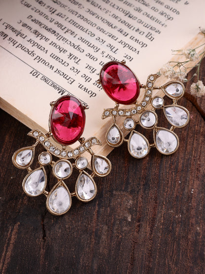 Pink Masha Designer Stud Earring