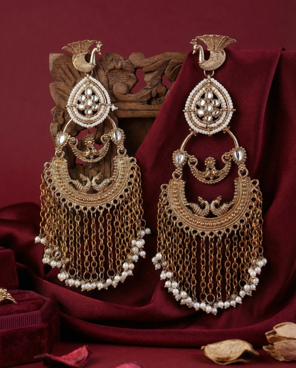 Natasha Designer Chandbali Earring