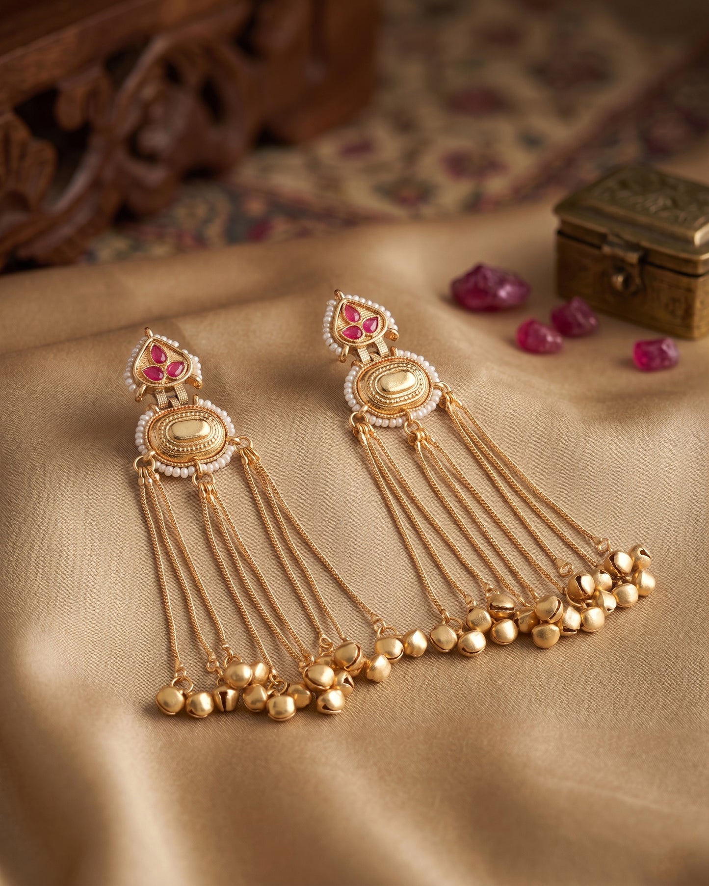 Apeksha Premium Kashmiri Brass Lookalike Earring