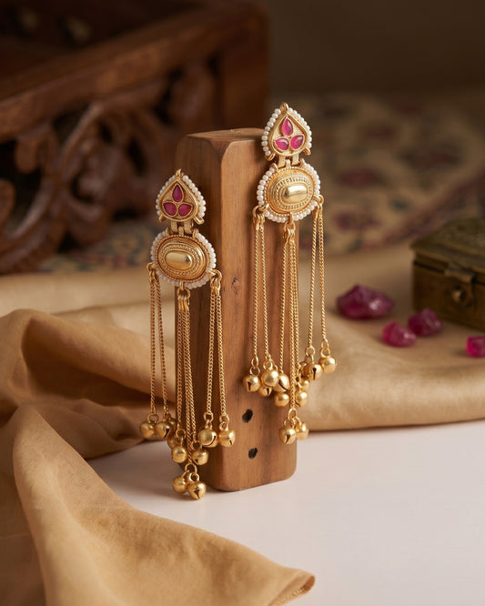 Apeksha Premium Kashmiri Brass Lookalike Earring