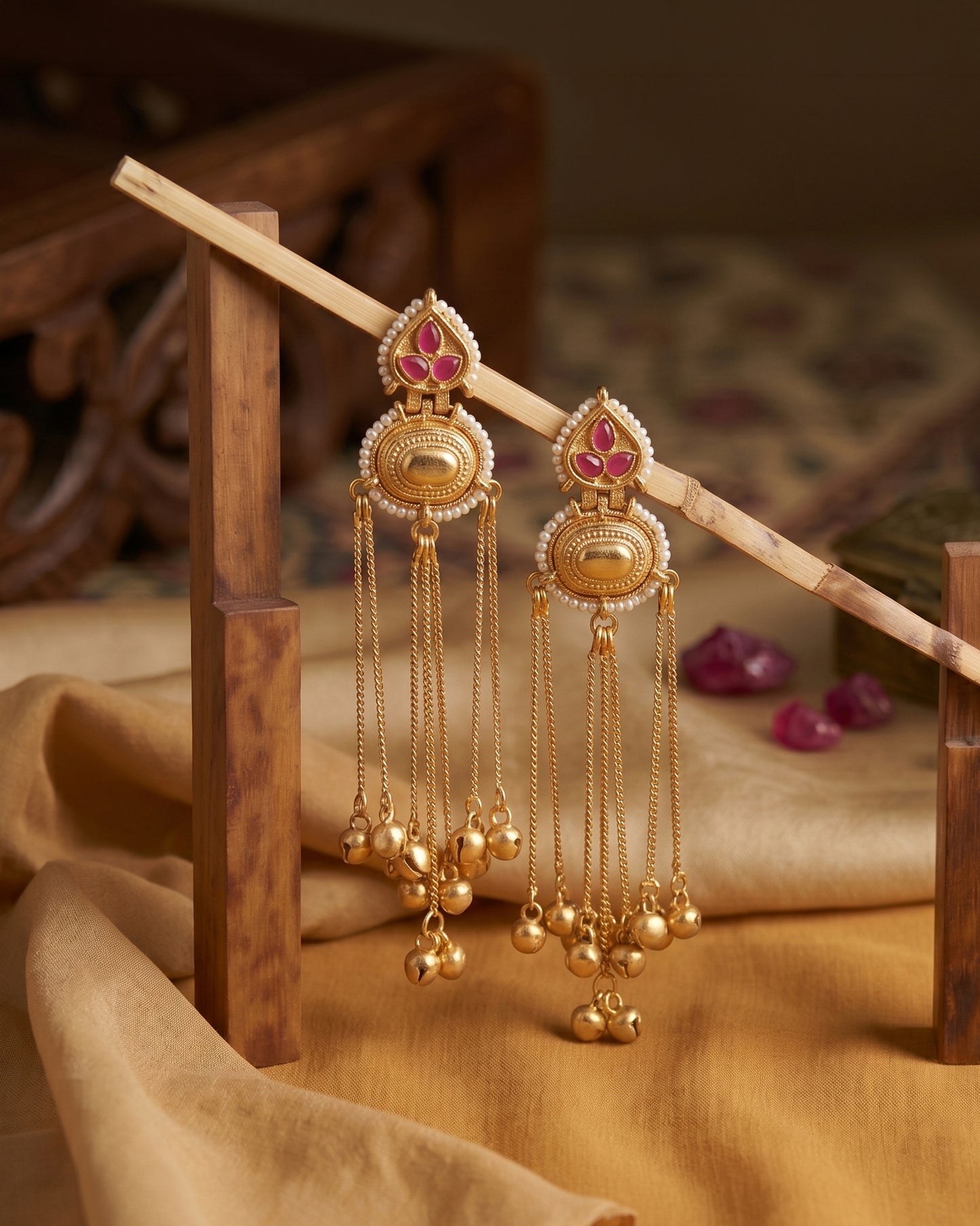 Apeksha Premium Kashmiri Brass Lookalike Earring