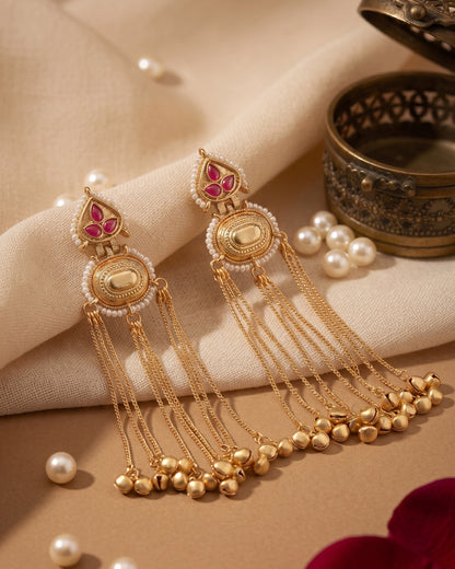 Apeksha Premium Kashmiri Brass Lookalike Earring