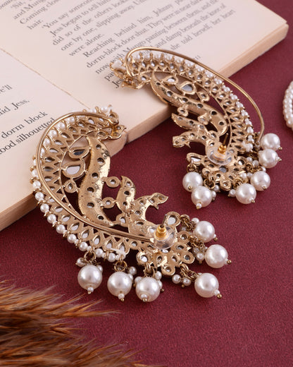Niyati Statement Designer Ear-cuff Earring