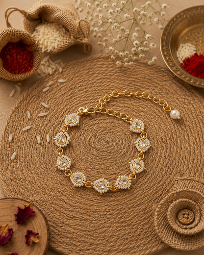 Misha Bracelet Rakhi | Tilak Set Included