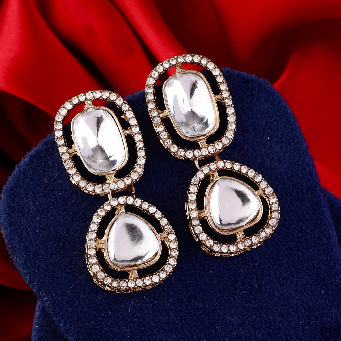 Combo of 4 Polki Dupe Earring