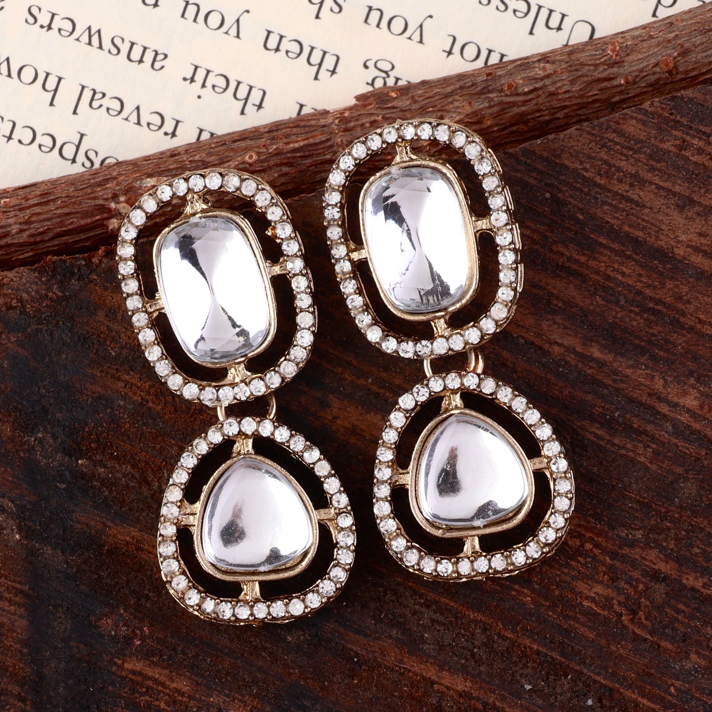 Combo of 4 Polki Dupe Earring