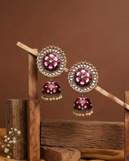 Black Anvesha Jhumka