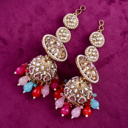 Multi Rukhsar Statement Jhumka