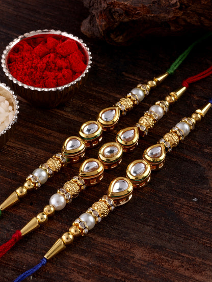 Mihit Rakhi with Tilak Set and Card