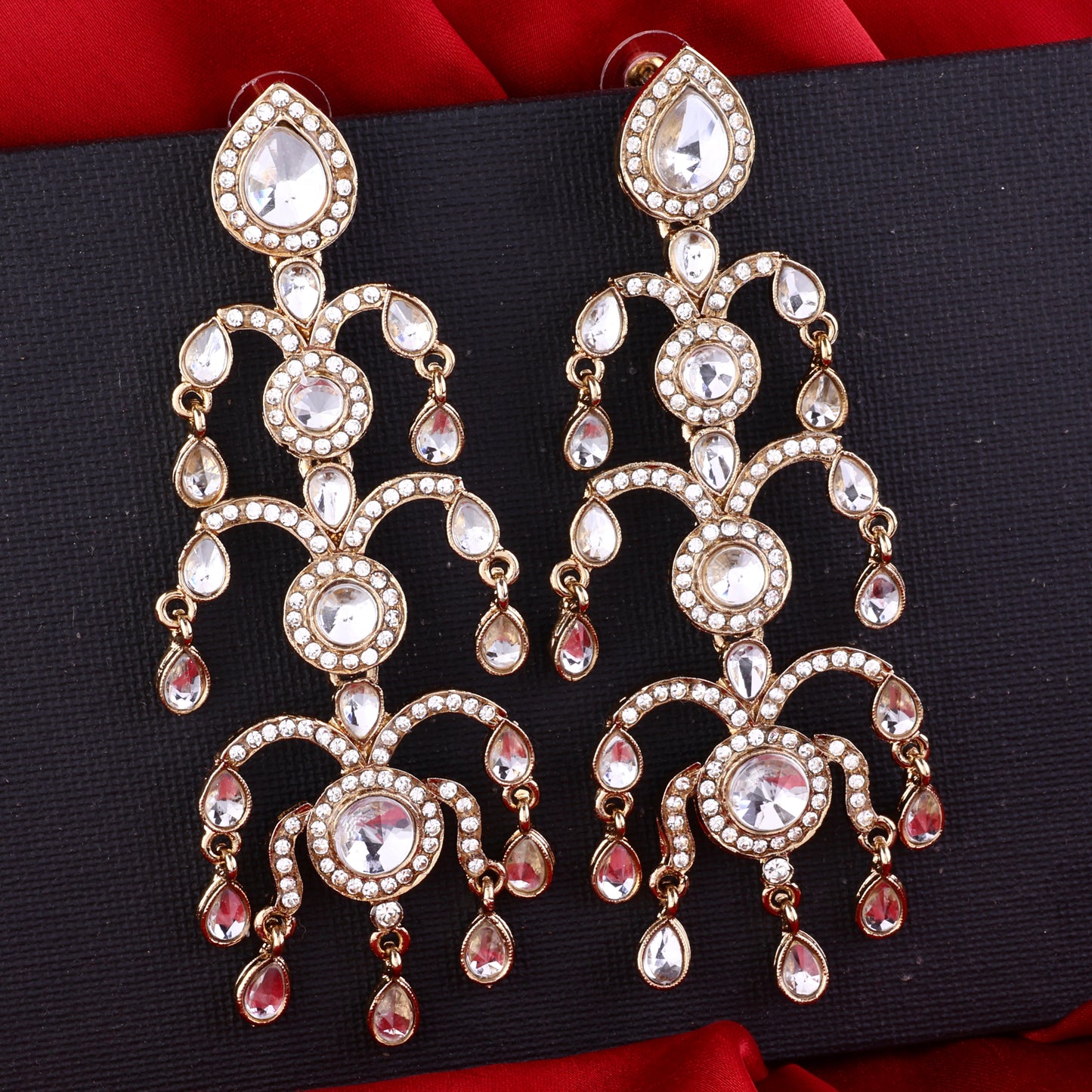 Janhavi Kapoor Inspired Chandbali Earrings