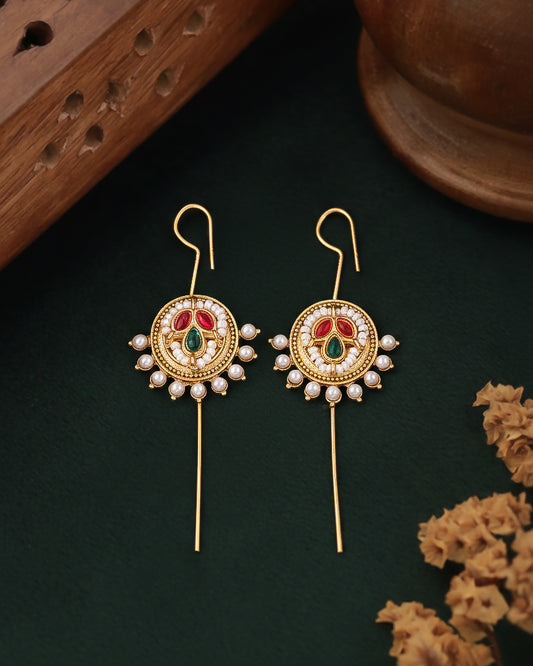 Ribhav Designer Ear-cuff Earring