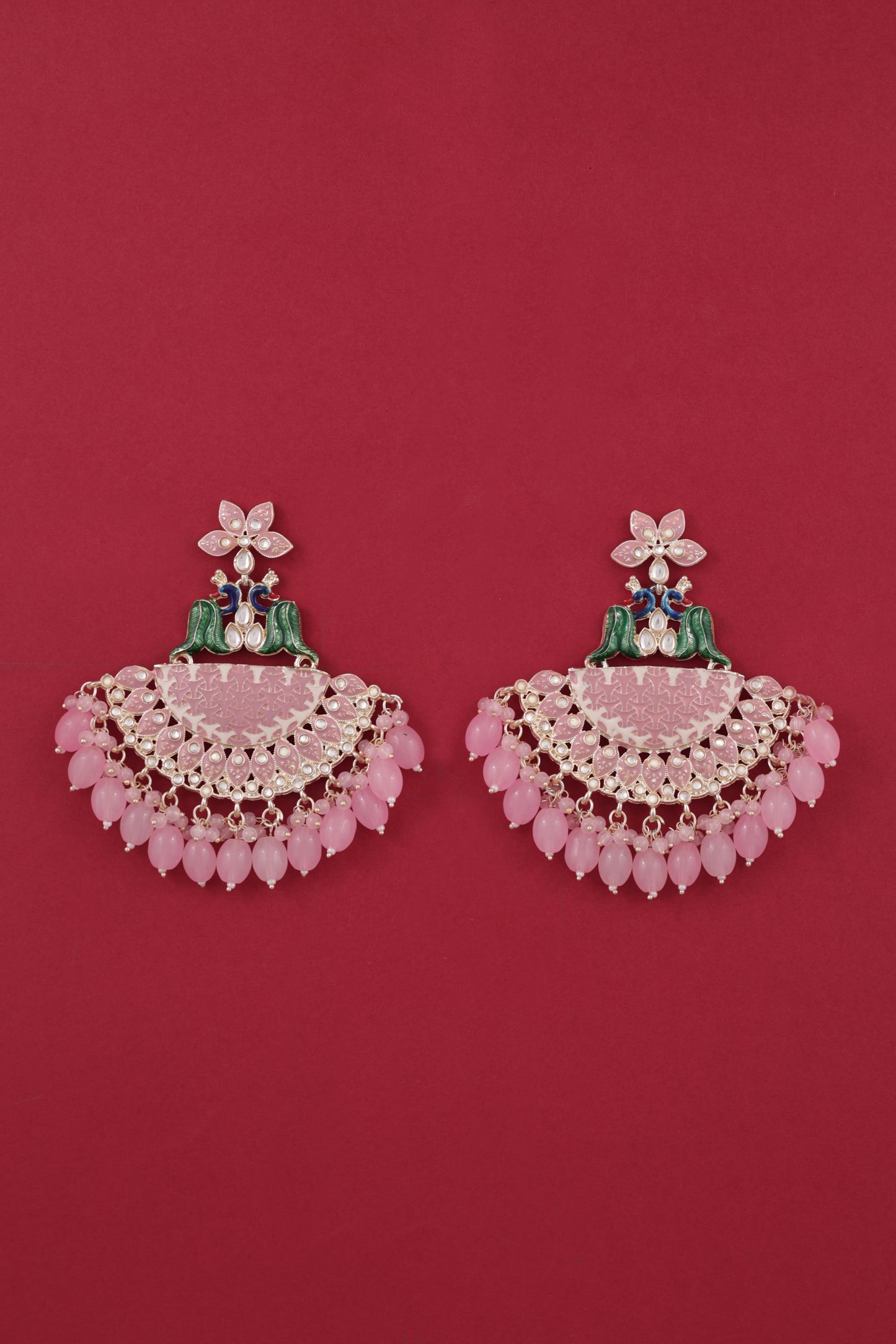 Blush Mayank Designer Chandbali Earring