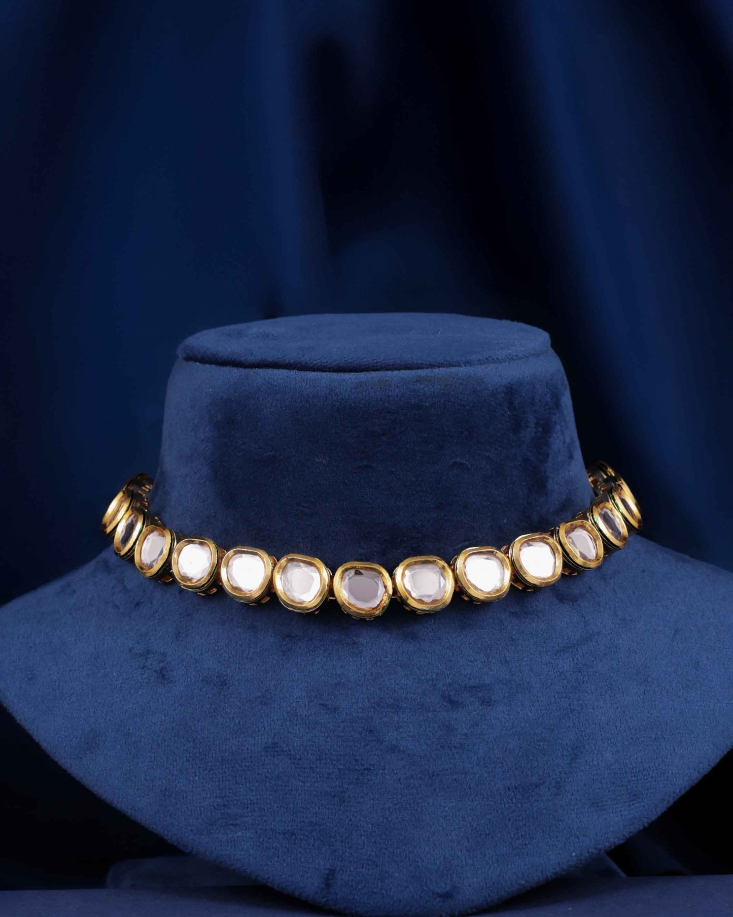 Morika Kundan Choker with Earring