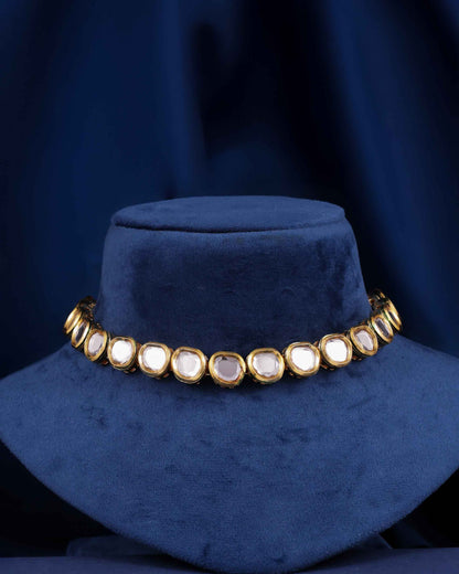 Morika Kundan Choker with Earring