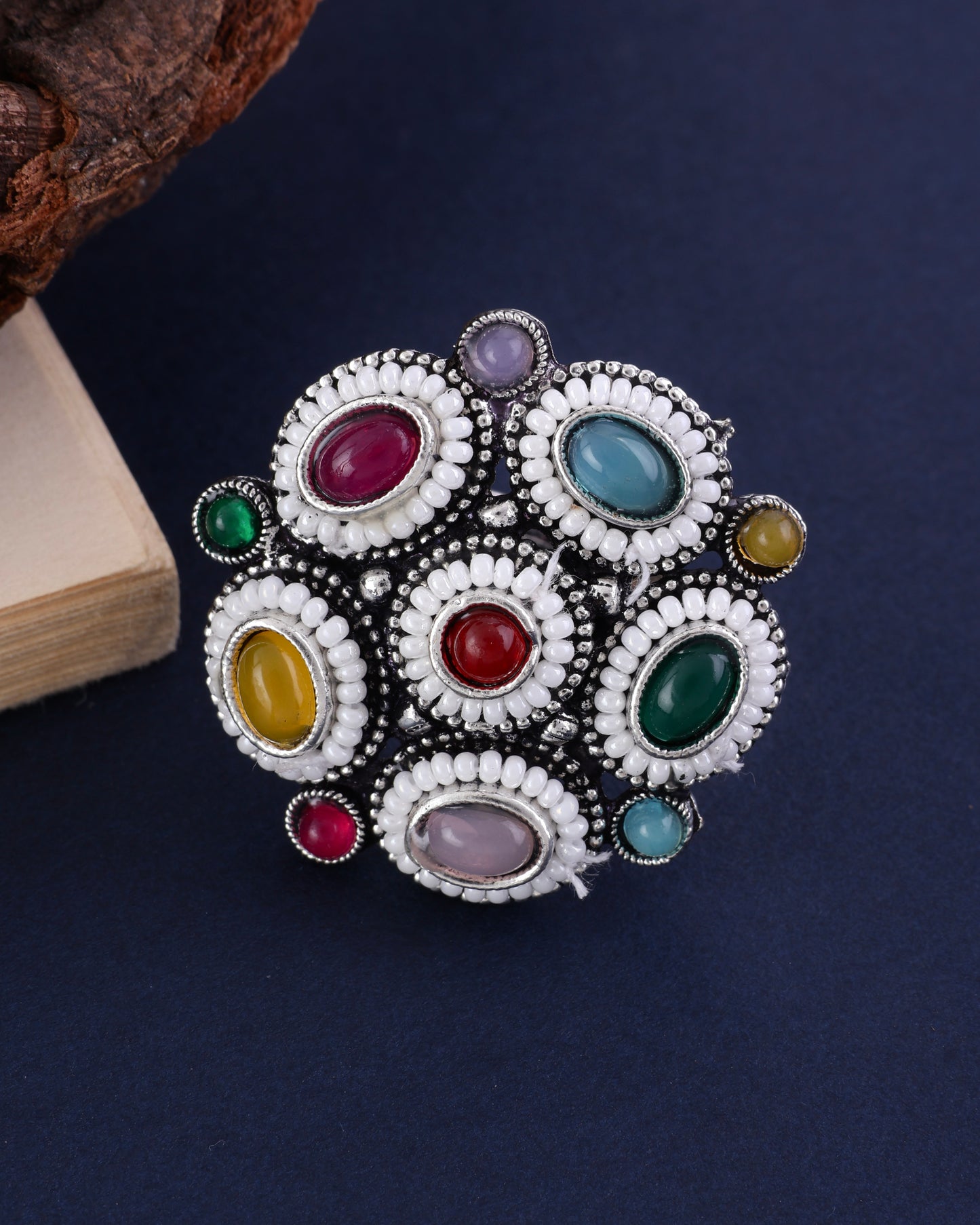Vivek Multi Boho Statement Ring