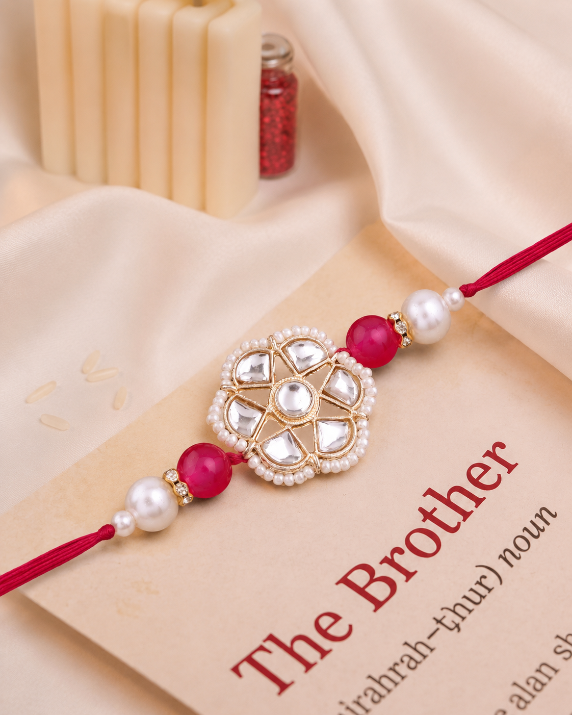 Pink Reesha Rakhi