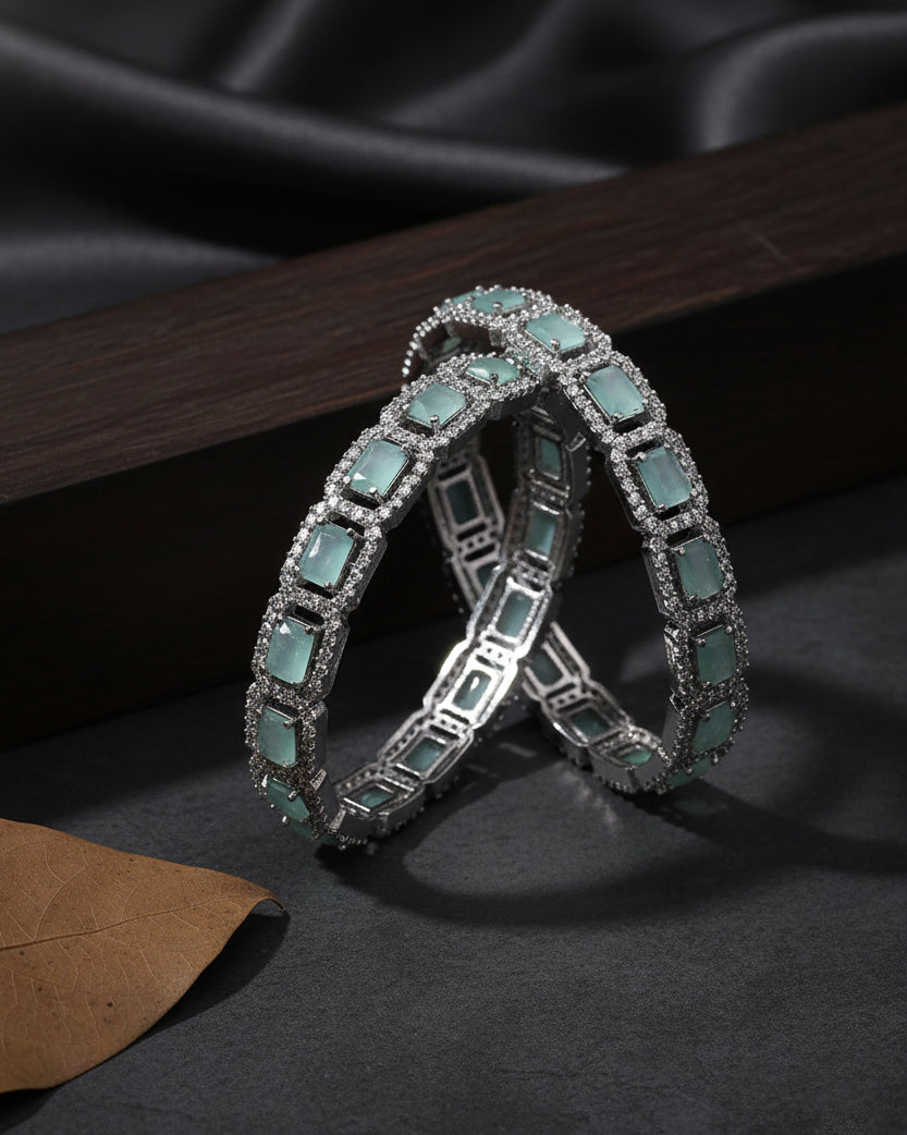 Mint Green Emma AD Bangle