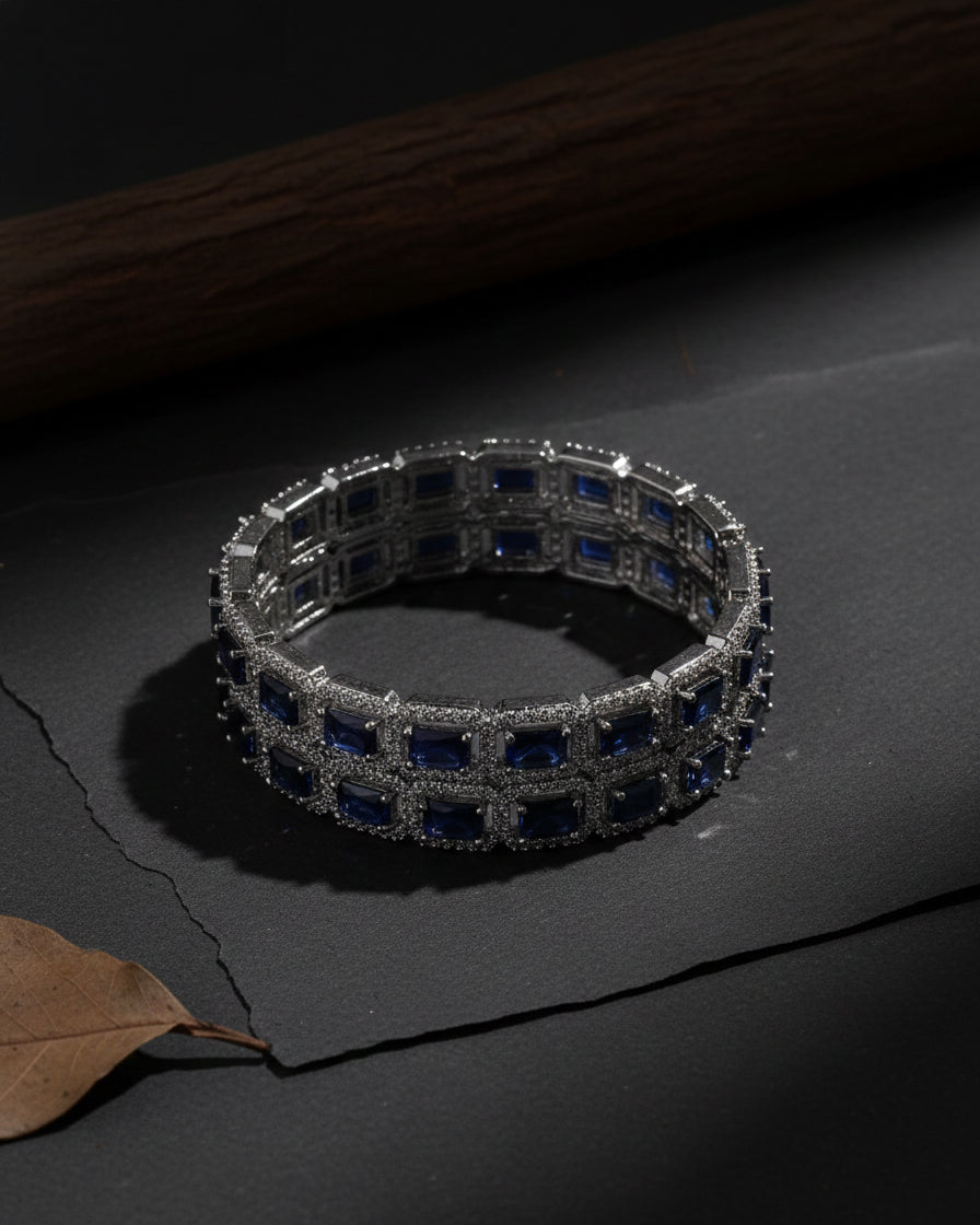 Blue Emma AD Bangle