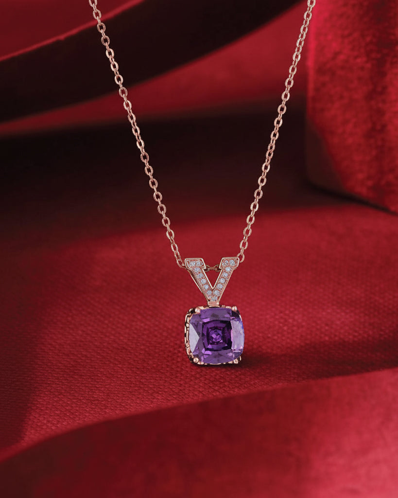 Collins American Diamond Pendant Necklace