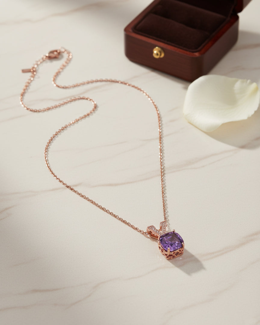 Collins American Diamond Pendant Necklace
