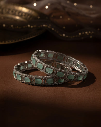 Mint Green Emma AD Bangle
