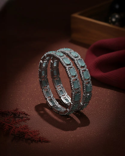 Mint Green Emma AD Bangle